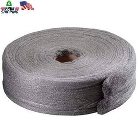 Aconnet 313103788714 Grade 0000 Steel Wool 5lb Roll For Cleaning Remove Rust Buffing Woo