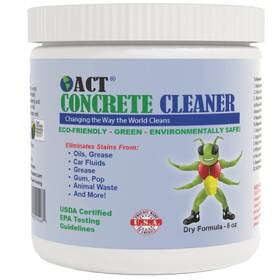 Cc200-05 Act Concrete Cleaner 8oz Eco Friendly Covers 50sqft