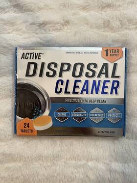 Active 851587008985 Dishwasher Cleaner And Deodorizer Tablets - 24 Pack Deep Cleaning Descaler