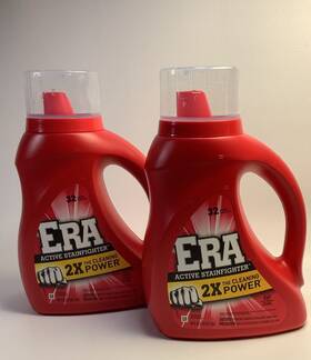 3700072491 Active Stainfighter Era 46 Oz. 32 Load Liquid Laundry Detergent - 2 Bottles