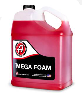 Adams Polishes 711181945492 Adam S Mega Foam Car Wash Soap Gallon Ph Neutral Ultra Concentrated For Foa