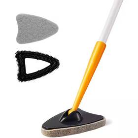 Afaif 313085063045 6 Inch Tub Tile Scrubber Brush 2 In 1 Cleaning Toilet Pole Stiff Bristles S