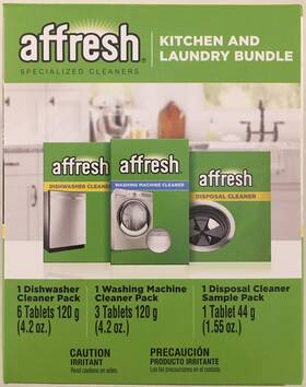 Affresh 883049520353 Kitchen And Laundry Bundle - Dishwasher Washing Machine Disposal