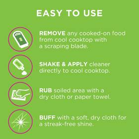 Affresh 885822587515 Cooktop Cleaner 10 Ounces Pack Of 1 Glass Ceramic Safe