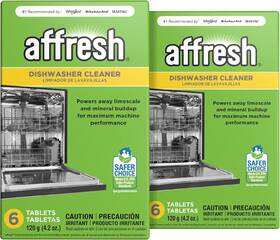W10549851m2 Affresh Dishwasher Cleaner 12 Month Supply Helps Remove Limescale And Odor-cau