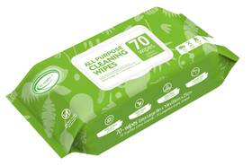 Aj151 Air Jungles All Purpose Cleaning Wipes For Car And Home 70 Count Extra Large 8 Inch X 10 He