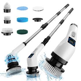 Airant 081904588900 Electric Spin Scrubber Cleaning Brush Coldless Power Shower With