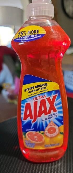 Ajax 035000446282 Ultra Grapefruit Bleach Alternative Dish Liquid 14 Oz