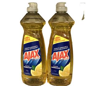 Ajax 035000446732 Ultra Lemon Super Degreaser Dish Liquid 15 Oz. 828ml Pack Of 2
