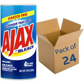 195360 Ajax 035000953605 Powder Cleanser With Bleach - 14 Ounce Pack Of 24