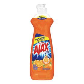 35000498755 Ajax Dish Detergent Orange Scent 14oz 20ct