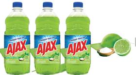 400004546sh Ajax Lot Of 3 Multi-purpose Cleaner Concentrate Lime Baking Soda Scent 16.9 Oz