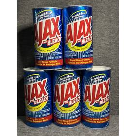 5360 Ajax Powder Cleanser 14 Oz Easy Rinse Scratch Free Stronger Than Dirt - Lot Of 5