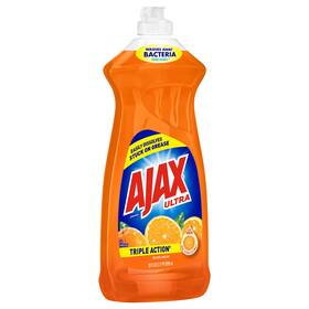 Ajax 712285748217 Triple Action Dish Liquid - Orange 28 Fluid Ounces 2