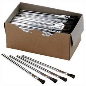 Ajw 789611020095 Box Of Bulk Acid Cleaner Cleaning Small Mini Brushes Shop Hobby Parts