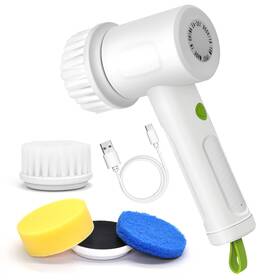 Ea-201 Akahori Electric Spin Scrubber Cordless 330rpm Waterproof 3 Brushes Type-c