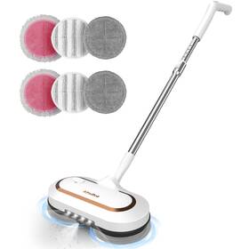 Alfabot 756329424989 Electric Mop S2 Cordless Spin For Floor Cleaning With Led Headlight And