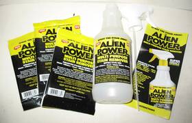 Alien Power 080313067853 Multi Purpose Stain Remover Set - 1 Bottle And 3 Packets -new In Box