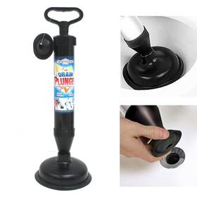 Atb-ch80100 Alltopbargains Hand Powered Drain Plunger Buster Powerful Suction Bath Toilet Air Pump
