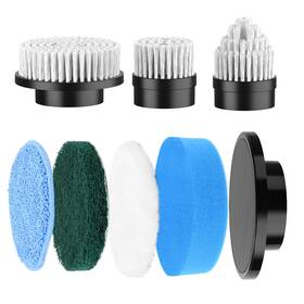 Alpono 016392133608 Brush Heads 7 Pack Replacement For Cleaning Bathroom Electric Spin Scrubbe