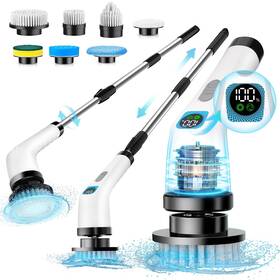Alpono 081904485650 Electric Spin Scrubber For Cleaning - Bathroom Floor Shower W