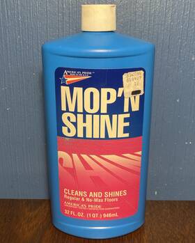 America S Pride 030036575036 Vintage Mop N Shine Floor Cleaner - And 1993 32 Oz 1 Qt