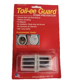 45210 American Specialty Toil-ee Guard Toilet Bowl Stain Scale Preventor Water Tank Humidifier Vaporizer