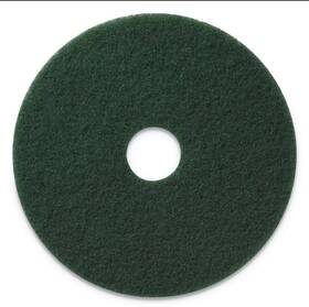 400317 Americo 17 Inch Diameter Scrubbing Pads - Green 4/ct New