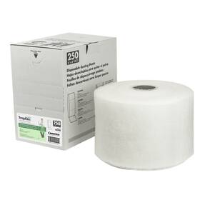 582508 Americo Trapeze Disposable Dusting Sheets 6 Inch X 8 White Roll Of 250