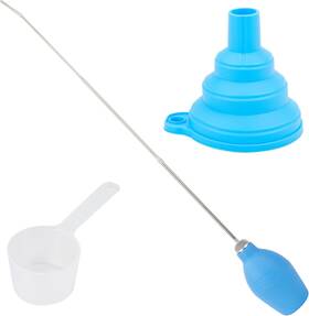 Amviner 445041843880 Diatomaceous Earth Powder Duster Garden Bulb Applicator Puffer Dispense