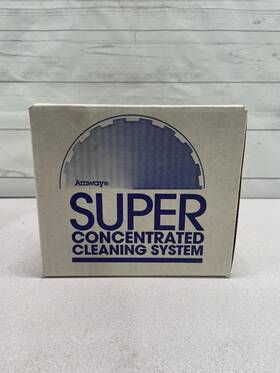 E-2200 Amway Vintage Super Concentrated Cleaning System Loc Zoom See Spray Carry Tray