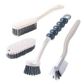 Anerong 746362833923 Multi-purpose Scrub Brush Set - 4 Pack Kitchen Cleaning Brushes With Stiff Br
