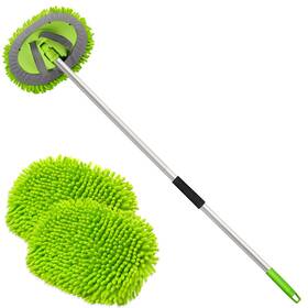Mop-g-1 Anngrowy 62 Inch Microfiber Car Wash Brush Mop Kit Mitt Sponge With Long Handle C