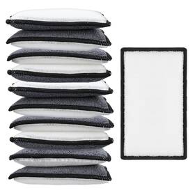 707045 Aojsup 12 Pcs Car Interior Scrubbing Sponge 5.9ftft X 3.5ftft Microfiber Wax Applic