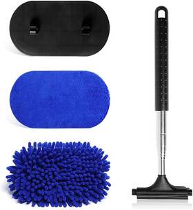 Shua-2606 Aokdom Car Windshield Cleaning Tool Extendable Inside Cleaner