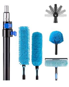 5to12 Apmolar 751501960958 20 Foot High Reach Long Duster For Ceilings Fan Cleaner With Stu