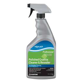 Aqua Mix 711181970999 1 Quart Polished Granite Cleaner And Resealer