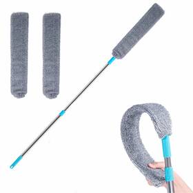 Xy-gdc01 Arainy Retractable Gap Dust Cleaner Under Appliance Microfiber Duster Brush Wit