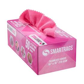 M931p Arkwright Llc Smart Rags Microfiber Cleaning Cloths Pack Of 50 In A Box Lint Fr