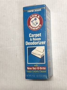 Arm & Hammer 033200113508 Vintage Nos And Carpet Room Deodorizer With Inch New Vac U Brite 21 Oz