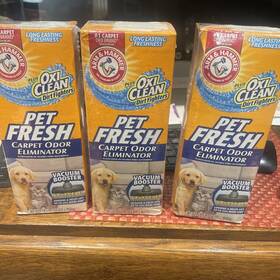11534 Arm & Hammer Carpet Odor Eliminator Pet Fresh 30 Oz. 3 Boxes