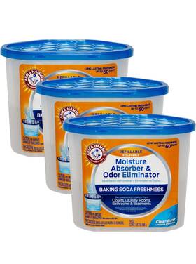Fgah14r3 Arm & Hammer 3x And Fragrance Free Moisture Absorber Odor Eliminator 14 Oz