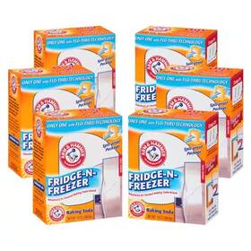 Synchkg117315 Arm & Hammer 6 Pack And Baking Soda Fridge-n-freezer Odor Absorber 14 Oz Each Box