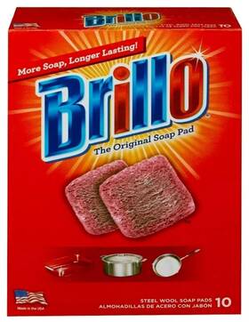 Blfc-23310 Armaly Brands 1 Case 12 Boxes Of 10 Brillo Steel Wool Soap Pads Original