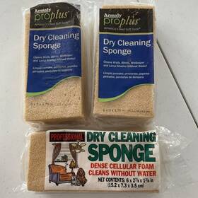 52200 Armaly Proplus Dry Cleaning Sponge Pro Plus 6 Inch Cellular Foam Dense Lot 3
