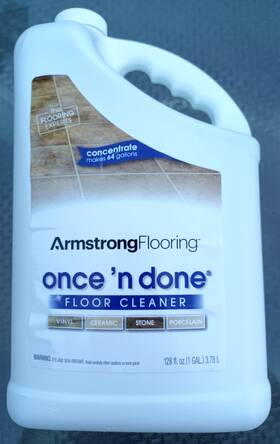 00334408 Armstrong Once Ftn Done Concentrated Floor Cleaner 128 Oz 1 Gallon New