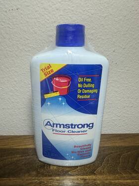 Armstrong 046500001796 Trial Size Floor Cleaner No Wax Ceramic Floors 8 Fl Oz