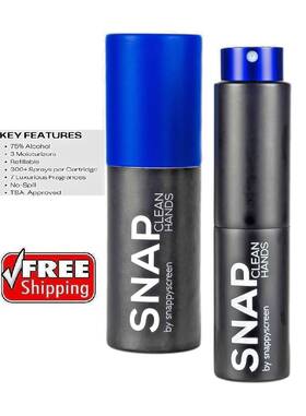 95195 As Shown Snap Wellness On The Go Hand Travel Size - 15ml Spray Ships Free In Usa