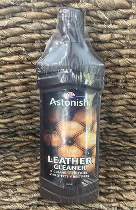 Astonish 048256215809 Leather Cleaner Cream Deep Cleans Polishes Protects Conditions Restores