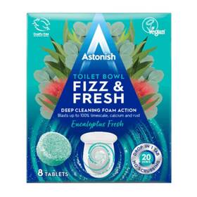 Astonish 5060060212633 Pink Peony Fizz And Fresh Toilet Bowl Tablets - Deep Cleaning Foaming